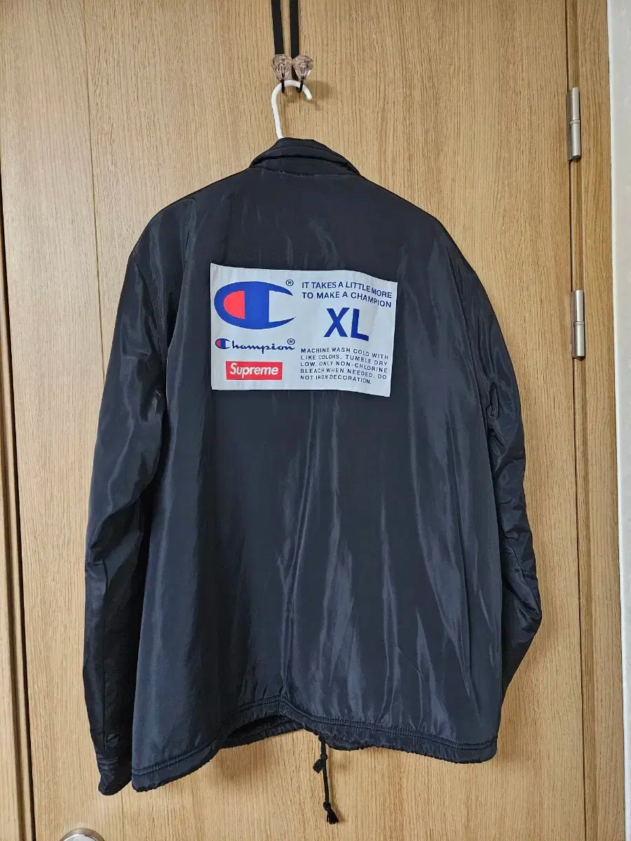 Supreme®/Champion® Coaches Jacket ネイビー　M Supreme ネイビー コーチジャケット XL デニム XLサイズ Supreme